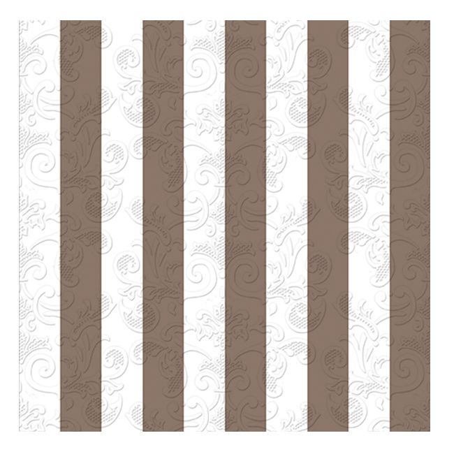 Dining Collection Lunch Napkins - Stripes of Copper - 20 ct.