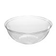 Embellish 12" Round Serving Bowl (160 oz.) - Clear Plastic - 24 Count