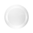 Plastico 6" Plates - Clear Plastic - 40 Count