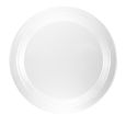 Plastico 9" Plates - Clear Plastic - 40 Count