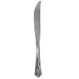 Dining Collection Silver Knives - Extra Heavyweight Plastic - 24 ct.