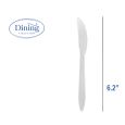 Dining Collection Knives (Box) - White Plastic - 400 ct.