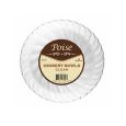 Poise 5 oz. Dessert Bowls - Clear Plastic - 18 Count