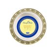 DazzleWare 5 oz. Dessert Bowls - Ivory/Gold Plastic - 10 Count