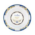 ChinaWare Royal 12 oz.  Salad Bowls - White/Cobalt/Gold - 10 Count