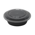 Plastico Microwavable Bento Containers - Round - 4 ct.