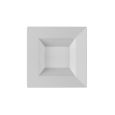 Shapes Collection - Square 5 oz. Dessert Bowl (White) - 10 Count