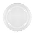 VintageWare 9" Dinner Plates - Clear Plastic - 18 Count