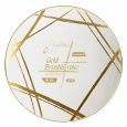 CoupeWare Brush Stroke (White/Gold)  10.25" Plates - 10 ct.