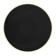 CoupeWare Basic 16 oz. Bowl (Black/Gold) - 10 ct.