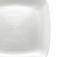 Coupeware Ribbed Square  Combo Plates (Pearl) - 32 Ct.