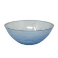 Coupeware Ribbed Round 16 oz. Bowl (Blue & Gold) - 16 Ct.