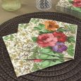 Dining Collection Lunch Napkins - Floral Devotion - 20 ct.