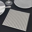 Dining Collection Lunch Napkins - Houndstooth - 20 ct.