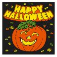 Halloween Lunch Napkins - Happy Halloween Pumpkin  - 20 ct.