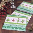 Christmas Lunch Napkins - Merry & Bright Trees - 20 ct.