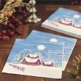 Christmas Lunch Napkins - Silent Night - 20 ct.