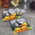 Halloween Cocktail Napkins - Full Moon Fright - 20 ct.