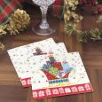 Christmas Cocktail Napkins - Santa's Sleigh - 20 ct.