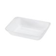 Mini Delights - Mini Rectangular Tray - White Plastic - 20 ct.