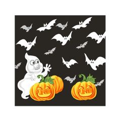 Halloween Cocktail Napkins - Ghost & Bats - 20 ct.