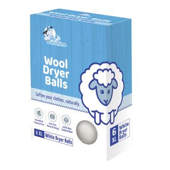 Mr. Sunshine Wool Dryer Balls - 6 ct