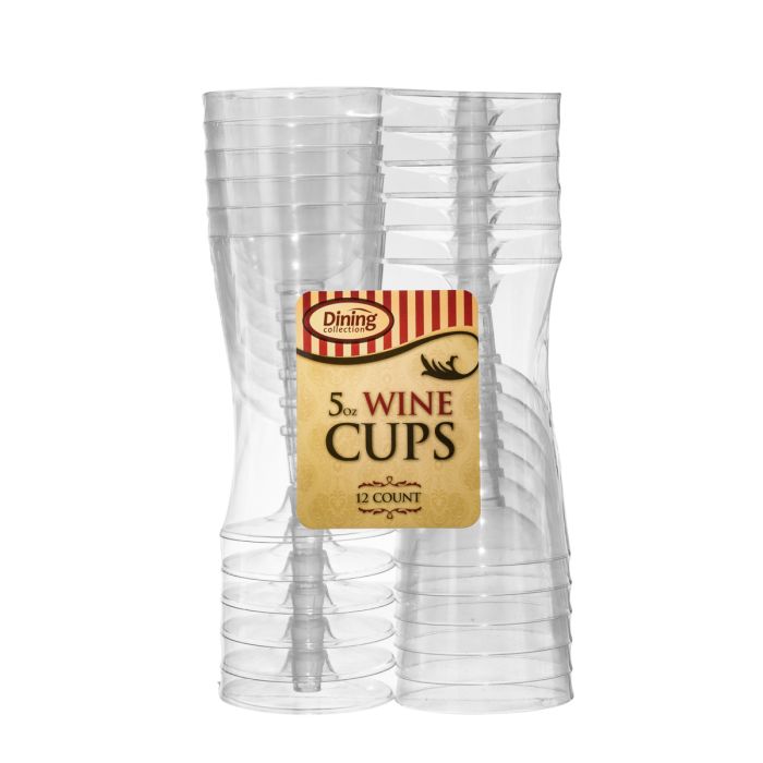 Dining Collection 5 oz. Wine Cup - 12 ct.