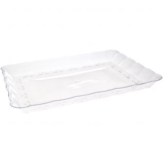Embellish 9" x 13" Serving Tray - Clear