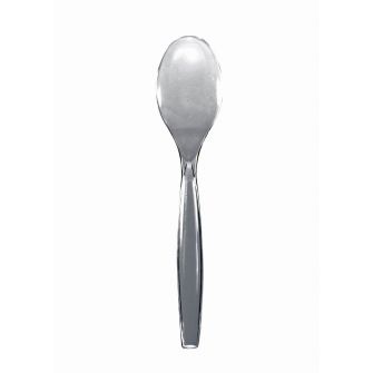 Dining Collection Serving Spoon - Silver Plastic