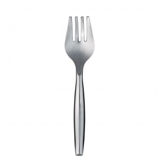 Dining Collection Serving Fork - Silver Plastic