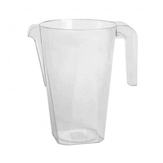 Dining Collection 52oz. Clear Square Plastic Pitcher