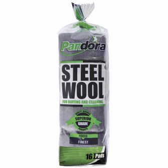 Pandora Steel Wool #0000 (Finest) - 16 ct.
