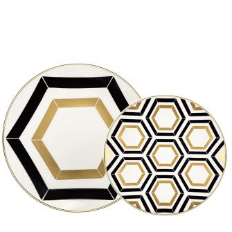 CoupeWare Honeycomb (White/Black/Gold) - Combo Pack - 32 ct