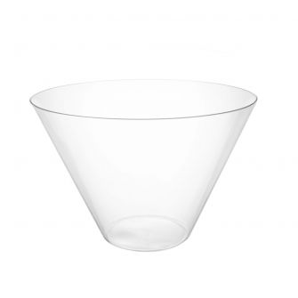 Shapes Collection – 96 oz. Round Serving Bowl (Clear)