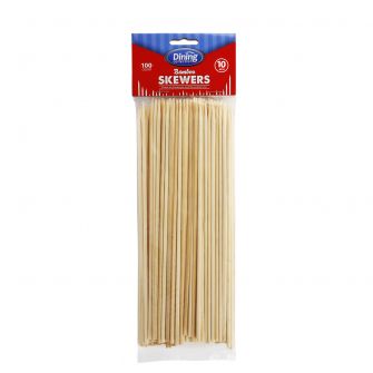 Dining Collection 10" Bamboo Skewers - 100 ct.