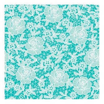 Dining Collection Lunch Napkins - Blue Beauty - 20 ct.