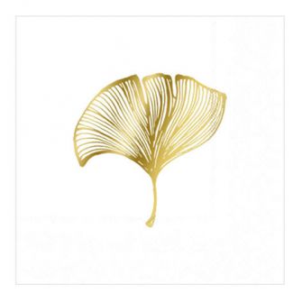 Dining Collection Lunch Napkins - Ginkgo - 20 ct.