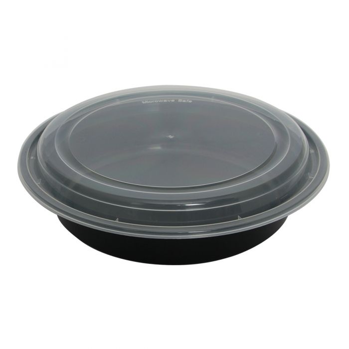 Dining Collection 48 oz. Round Container w/ Lid - 4 ct.