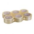 ProPlast Packing Tape (Bulk) - Clear - 2" x 55 yds. - 6 Count