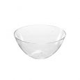Embellish 8" Round Serving Bowls (48 oz.) - Clear Plastic - 50 Count