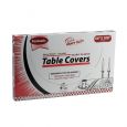 Fantastic Extra Heavy Duty Table Covers - 66" x 108"  - Clear - 13 Count