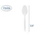 Dining Collection Teaspoons (Box) - White Plastic - 400 ct.