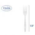 Dining Collection Forks (Box) - White Plastic - 400 ct.