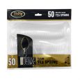 Dining Collection Deluxe Teaspoons - Clear Plastic - 50 ct.