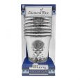 DiamondWare Majestic Series 5 oz. Kiddush Cups (Silver) – 10 ct.