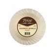 Poise 5 oz. Dessert Bowls - Ivory Plastic - 18 Count
