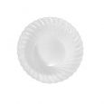 Poise 5 oz. Dessert Bowls - White Plastic - 18 Count