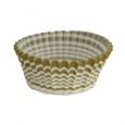 Fantastic Baking Cups (Standard Size) -  Linear Gold - 72 Count