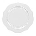 ClassicWare 10" Banquet Plates - Clear Plastic - 18 Count