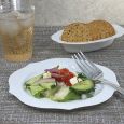 ClassicWare 7" Salad Plates - White Plastic - 18 Count